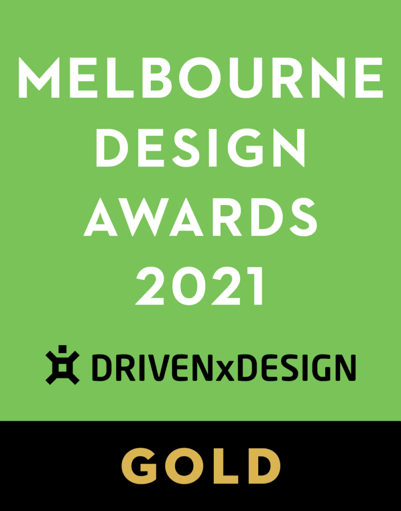 2021-gold Melbourne design awards 2021 gold logo