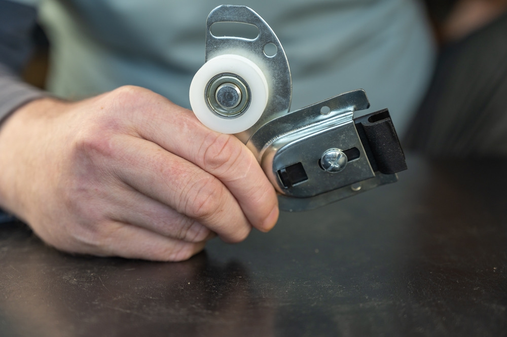 Adjust sliding door rollers